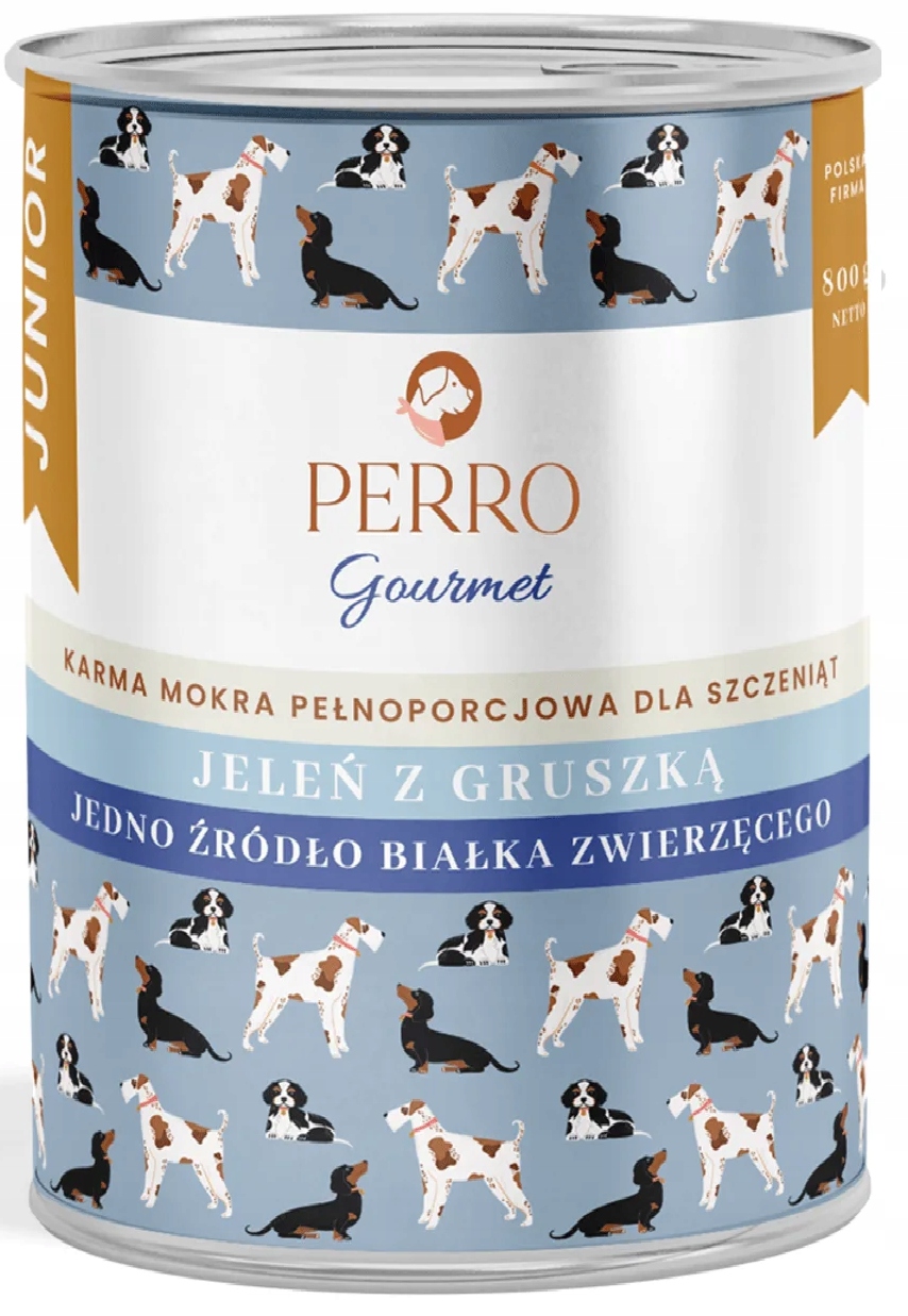 Perro SZCZENIĘTA 400g JELEŃ GRUSZKA