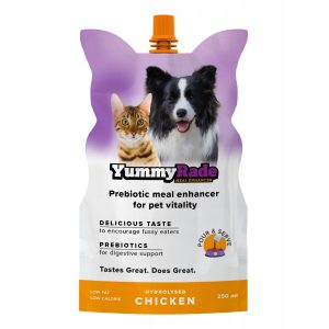 Napój YummyRade 250ml kurczak dosmaczacz dla psa i kota