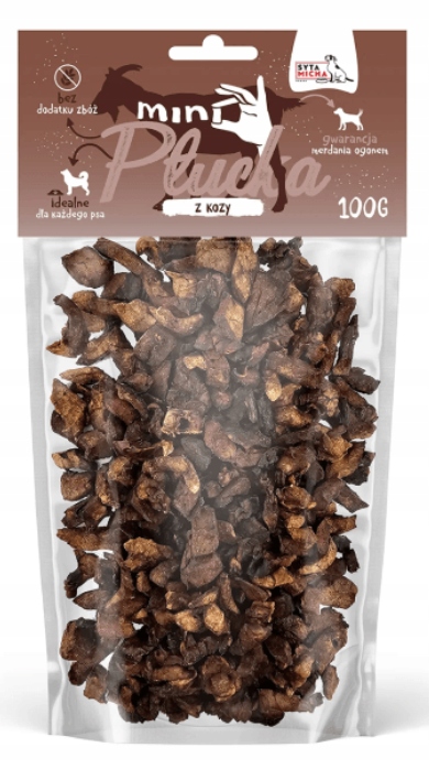Syta Micha MINI Płucka kozie 100g