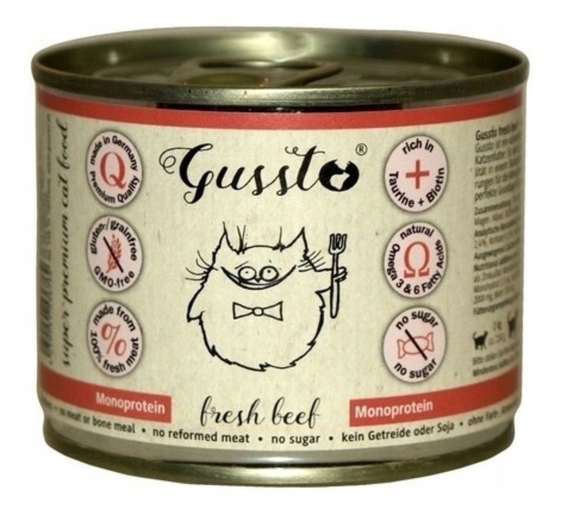 Gussto puszka wołowina 200g
