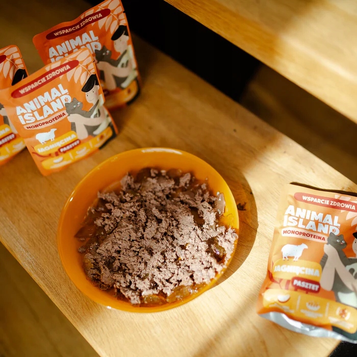 Animal Island JAGNIĘCINA 100 g karma mokra monoproteinowa dla kota
