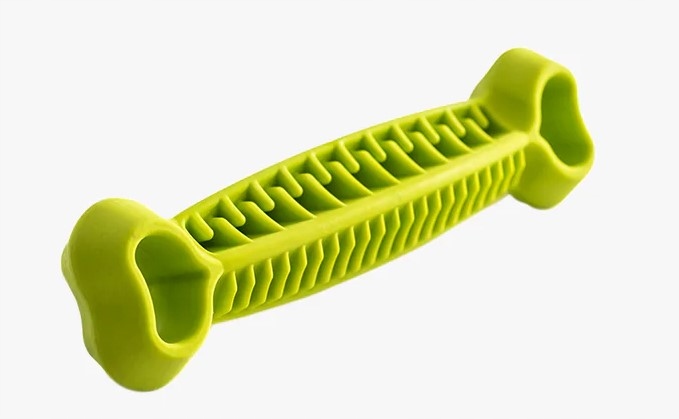 Fiboo gryzak dla psa zielony Fiboone dental 19 cm