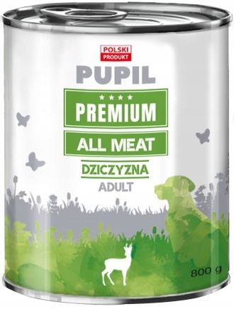 Pupil biały dziczyzna 800g