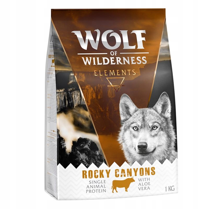 WOW sucha karma wołowina Rocky Canyons 1kg
