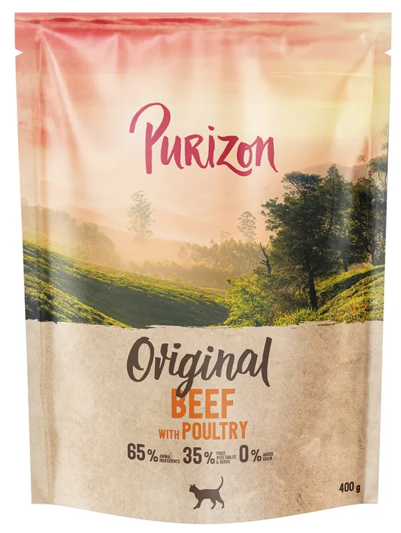 Purizon sucha karma dla kota wołowina kurczak 400g bez zbóż