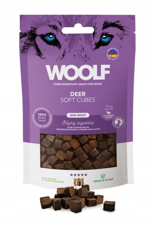 Woolf cubes jeleń 100g
