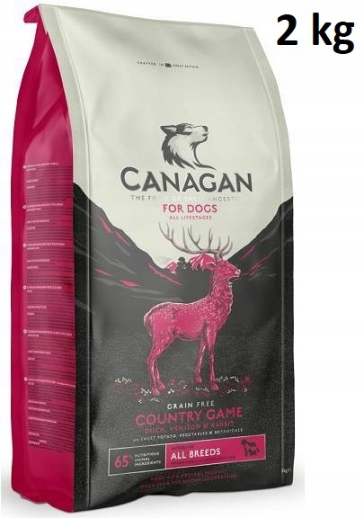 Canagan sucha pies dziczyzna 2kg