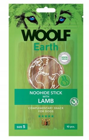 Woolf Earth przysmaki dla psa Gryzaki kolagenowy Jagnięcina S 90 g