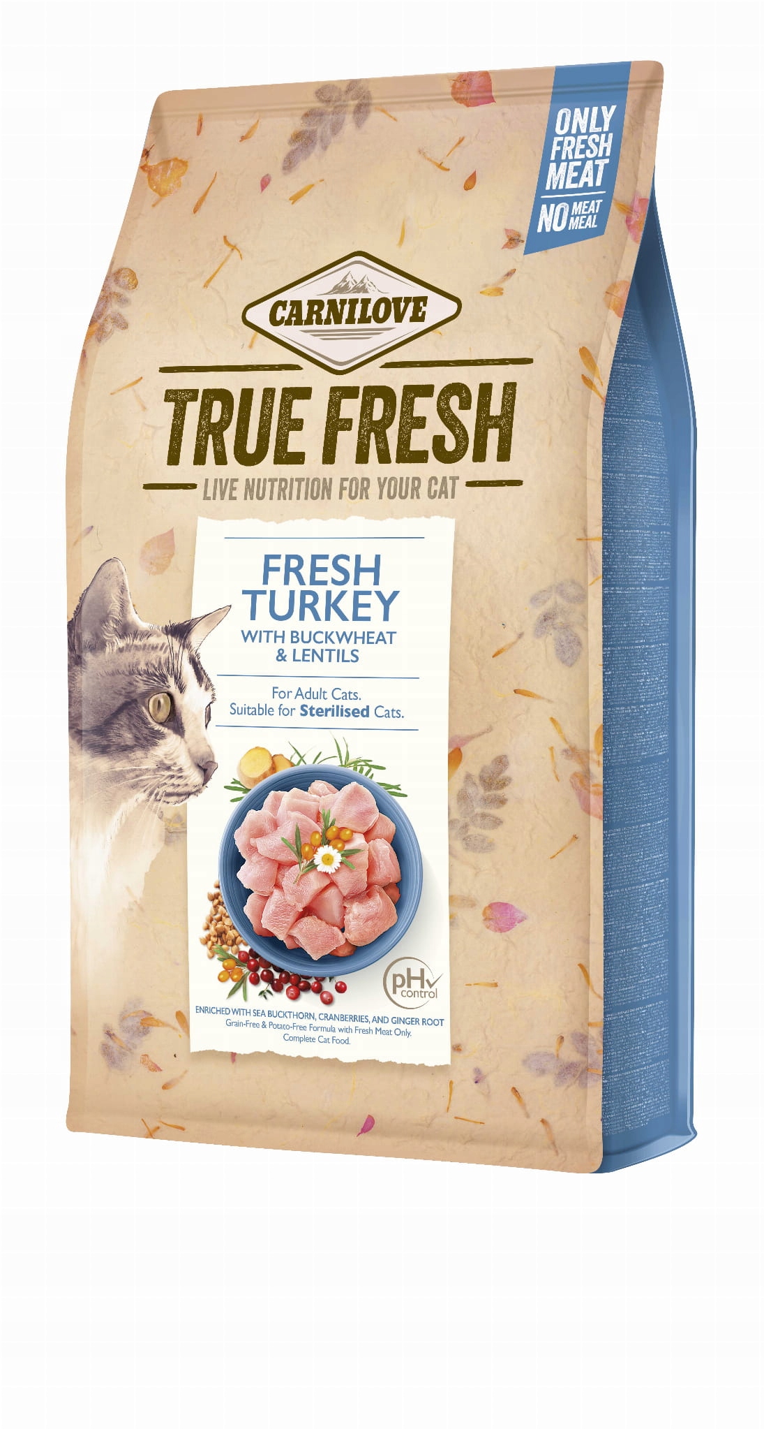 CARNILOVE sucha karma kot INDYK TRUE FRESH 340g