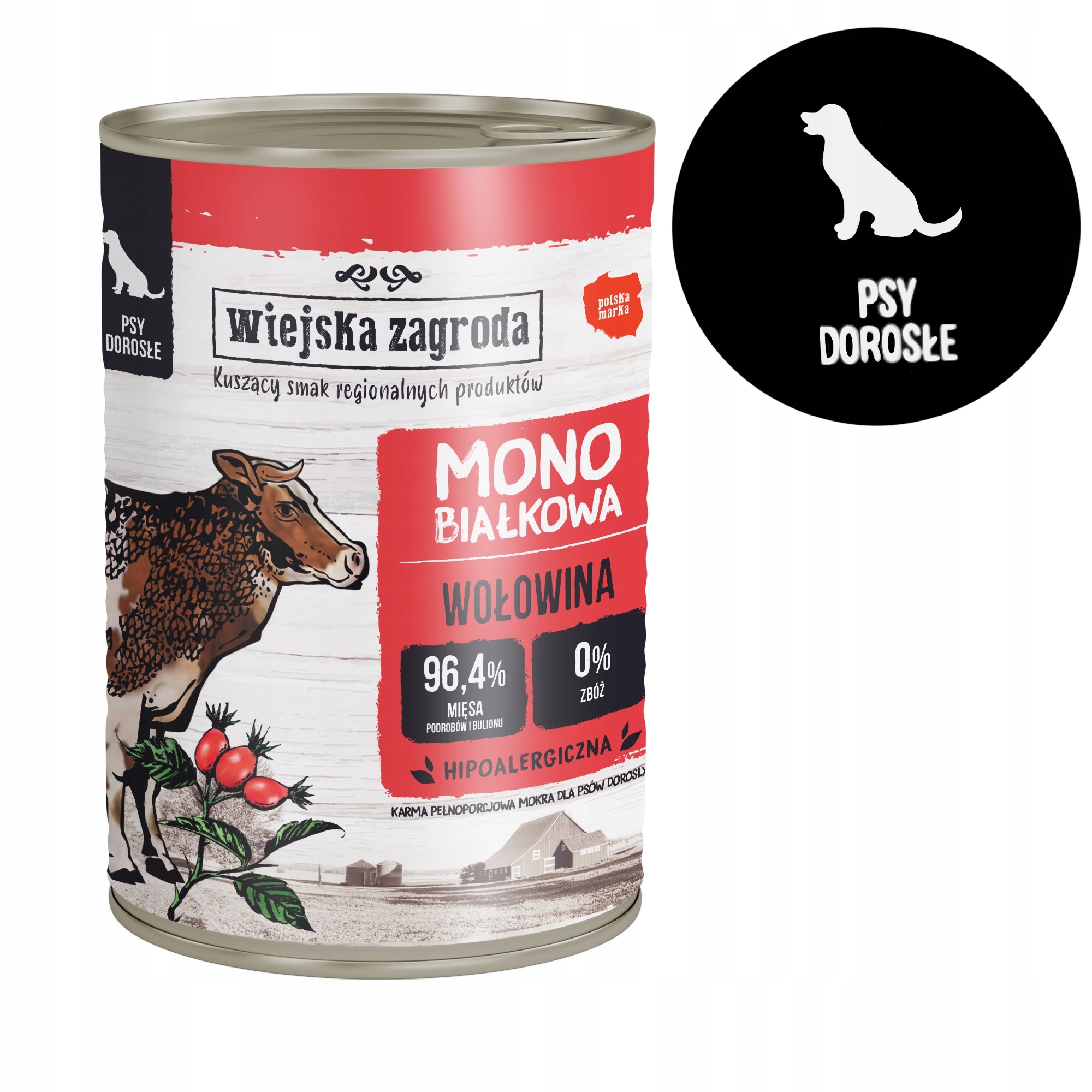 WZ mono pies Wołowina 400g