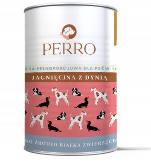 Perro puszka jagnięcina dynia 400g