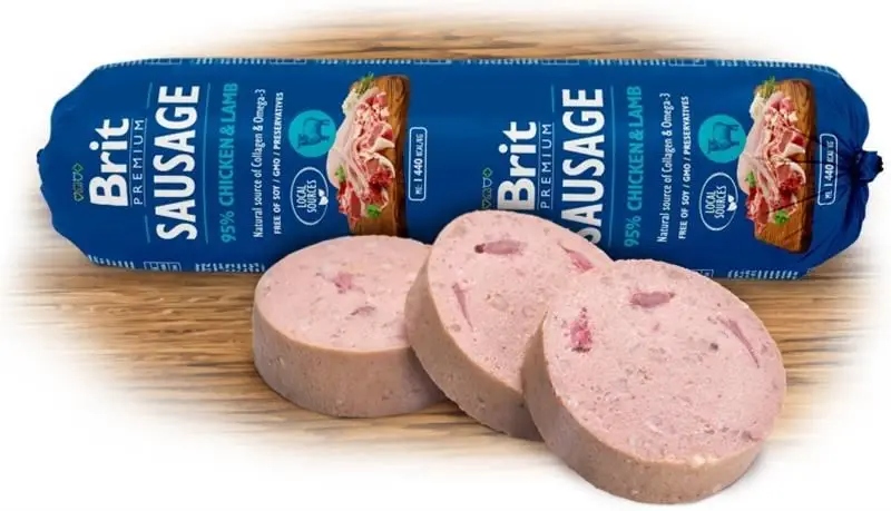 Brit Sausage jagnięcina kurczak 800g